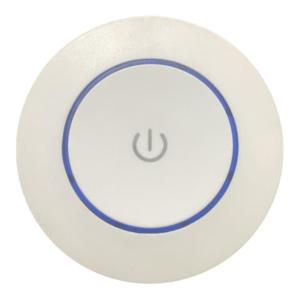 Wireless round Switch 12V24V Access Control Remote Controller No Wiring Free Sticker Delay Lock Randomly Placed Button