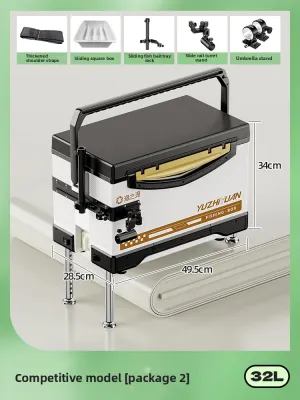 YUZHIYUAN | Wild & Tackle Box Multi-function Fishing Box