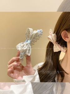 NING ZHOU | Ponytail Clamp Barrette Flower Bow Hair Clip