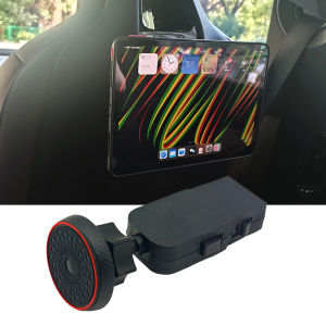 BMW 5 7 Series I5 I7 IX X7 X5 X3 G45 2024 2025 2023 Car Accessories Rear Seat Pad Holder Magnetic Phone Stand Trim