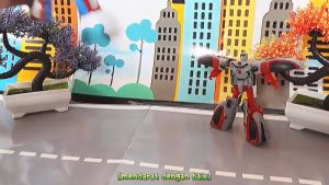 Mainan Anak Kereta Cepat Deformation Fast Train Robot Transformers