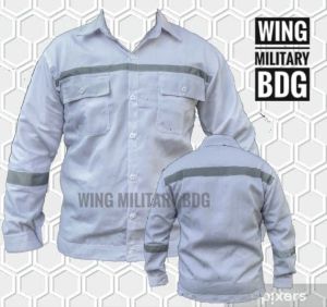 KEMEJA KERJA WERPAK SAFETY ATASAN KATELPAK