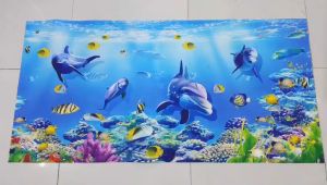 Tranh dán tường trang trí phòng cho bé HD Thế giới đại dương HC0212223 nhiều mẫu