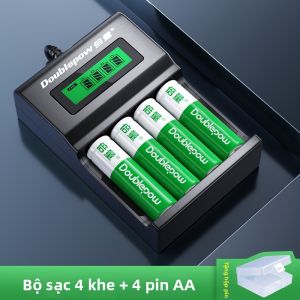 Doublepow | Pin Sạc Dung Lượng Cao AAA AA