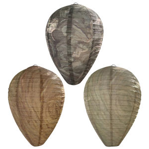 Durable Plastic Fake Wasp Nest for Garden Yard Pest Prevention and Fly Control