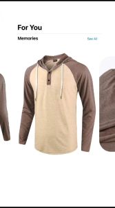 kaos pria lengan panjang polos model baju hoodie kupluk raglan kombinasi warna