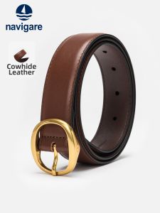 Navigare | Classic Pin Buckle Leather Belt