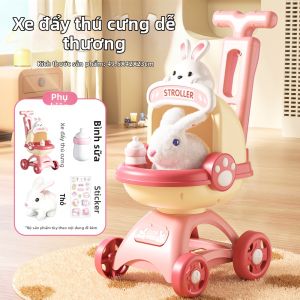 HUANGEN | Xe Đẩy Búp Bê Phát Triển Trí Tuệ 1-3 Tuổi