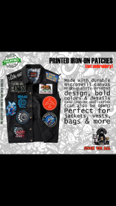BLINK 182 I -inspired Printed Iron-On DIY Patches for Jacket Decoration. Features 2026 patches with band logos and album art. Suitable for customizing denim jackets. Ideal for rock music enthusiasts.