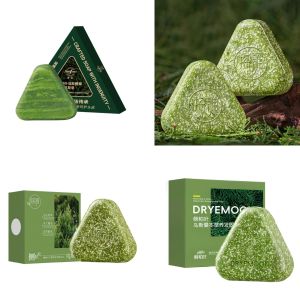 Usman Grass & Platycladus Herbal Shampoo Soap Natural Hair Loss Treat Strengthens Roots Controls Oil Cleanses Scalp Hair Growth