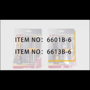 6 in 1 Screwdriver Set Precision Magnetic Screwdriver Set Hexagonal Plum Y-shaped U-shaped Triangle Repair Hand Tools Kits