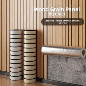 XFC | Self-Adhesive Real Wood Texture Decorative Wall Panels