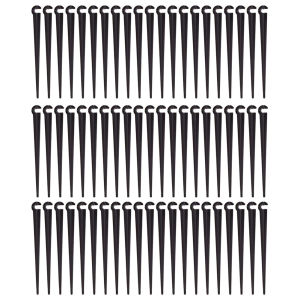 500Pcs Irrigation Drip Support Stake Multi-Function Fixing Pole Garden Ground Rod Hose Support Rod Gardening Supplies