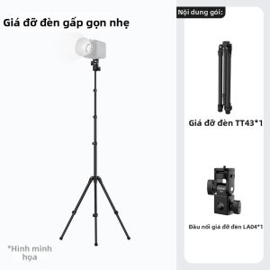 Ulanzi | Chân Đèn Gấp Ngược TT43 Nhẹ 825g Cao 1.9m