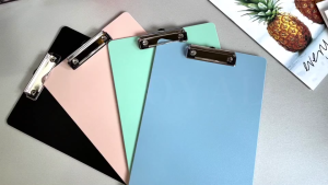 A4/A5 Clip Board Hard Board Long Clipboard File Paper Folder Writing Pad Office School Supplies