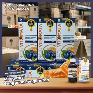 Madu VITOMATA: Solusi Herbal untuk Kesehatan Mata Plus Minus & Katarak