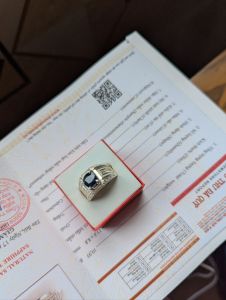 đá saphia blue sapphire xanh dương hàng tự nhiên 💯 đã kiểm định