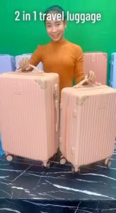 Travel Star TNL010 Macaron Pastel Hard Case Elegant Luggage Set [6 Colors available] 20 or 24 or  20+24 Inch