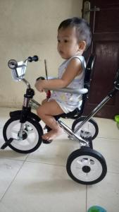 COD SEPEDA RODA TIGA ANAK-ANAK 721 STENLES/PLATINUM GRATIS PAKING BUBLE WRAB