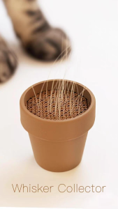 3D Printed Pet Cat Mustache Collector Flower Pot Ornament Desktop Decorative Item Creative Home Accessories Tea Pet Figurine