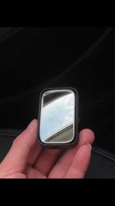 2Pcs Adjustable Blind Spot Mirror Car Auxiliary Rearview HD Rear View Mirror for Taxi SUV Minivan Trucks Second Row Seats