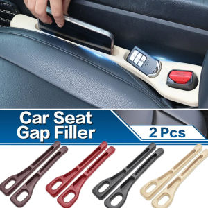 2PCS Car Seat Gap Plug Strip Side Seam Car Gap Filler Leak Proof Seat Gap Storage Organizer Interior Decoration