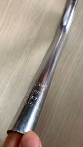 Tay lái cổ điển cánh én vòng cung KING . Hợp kim nhôm dày 25.4 x 570mm