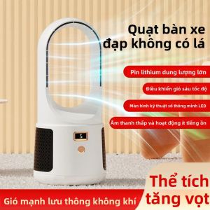 Quạt Làm Mát Không Quạt USB Để Bàn Có Thể Sạc Lại 6 Tốc Độ Có Thể Điều Chỉnh Tiếng Ồn Thấp Quạt Thông Gió Sử Dụng Trong Nhà Và Ngoài Trời