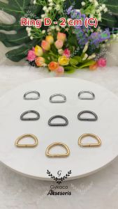 Aksesoris Tas Ring D 2 cm (B) - Aksesoris Tas (IMPORT)