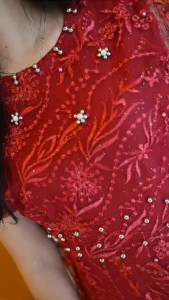 Dress  Pesta Kondangan/Dress Wanita Korea Stylere/Dress Natalia Terbaru Bahan Tulle Payet Jahit Tangan