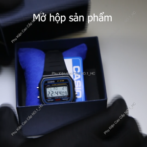 Đồng Hồ Chiến Sĩ F91 Pin Lâu 7 năm Chống Nước Tuyệt Đối Chuông To Đèn Sáng Made In Malaysia C2
