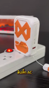 [CCCการรับรอง] Magnetic Power Bank พาวเวอร์แบงค์ 20000mAh Wireless แบตสํารอง Fast Charge PD35W พาวเวอร์แบง