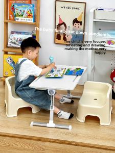 Childrens Study Desk Chair Set Baby Backless Chair Home Use One Two Year Old Low Stool Small Age Eating Stool Simple Modern Style Plastic Material