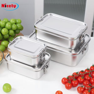 Sealed Food Storage Lunch Box 304 Stainless Steel