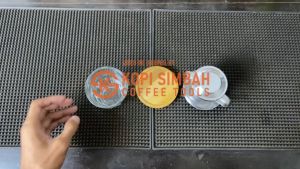 Paket Vietnam Drip 6Q Dengan Gelas 150 ml dan Tatakan Bambu Vietnam Drip Coffee Maker
