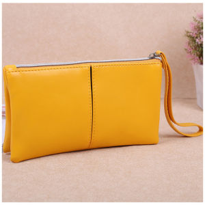 กระเป๋าใส่โทรศัพท์มือถือผู้หญิงแบบยาวปิดซิป PU กระเป๋าใส่เหรียญแฟชั่นใหม่ปี 2020 ลายดอกไม้ สีสันสดใส วัสดุอื่นๆ