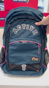 Dr.Kong Ergonomic School Backpack L Size – Lightweight Spine Care Bag (DK-2Z13A4005BW-GBK)