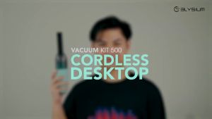 Elysium Cordless Desktop Vacuum Kit 500