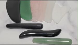 Facial Massager Resin Jade Gua sha Board Relaxation Slimming Firming & Wrinkles Face Slimming Tools Beauty  Anti Ageing