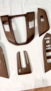 Ốp Nội Thất Vân Gỗ Honda CRV 2023-2018 Form Cũ Cao Cấp Có Sẵn Keo Dán Chuyên Dụng 3M