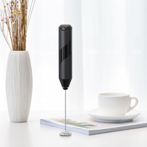 Mini Electric Milk Frother Stainless Steel
