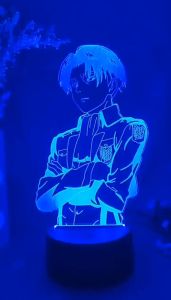 Anime Led Light Solo Leveling Acrylic Glowing Stand Sung Jin woo Action Figure for Kids Boys Bedroom Decor Manga Gifts