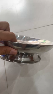 Rá Xửng hấp inox có chân Size 24cm
