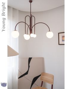Vintage Artistic Molecular Pendant Light