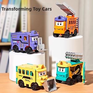 TAOZIAWA | Transformable Reversible Assembling Toy Car for Boys 3 to 6 Years