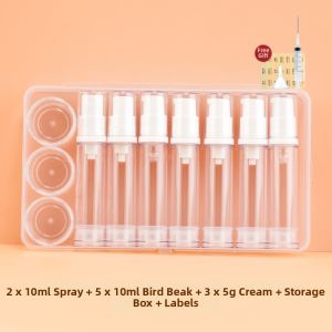 Vacuum Bottle Travel Bottle Filling Set Press Spray Bottle Cosmetic Portable Fire Extinguisher Bottles Handy Gadget Lotion Liquid Foundation Spray