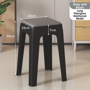 MOLORE | Plastic Stackable Durable Household Stool