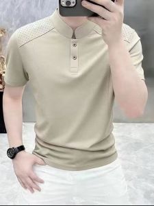 Kawadu | New Chinese Style Dual Collar Breathable Summer Luxury Polo Shirt