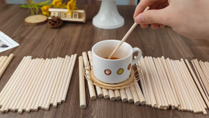 20pcs Multi-purpose Bamboo round stick Diameter 6/8mmLength 30/50cm Crafts & DIY Material Wooden Dowel Stick Tahan lama