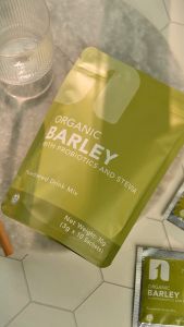 N1 Organic Barley with Probiotics and Stevia with 300mL N1 Shaker